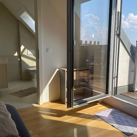 Apartmán Rooftop Terrace- Panoramablick Ueber Wien Exteriér fotografie