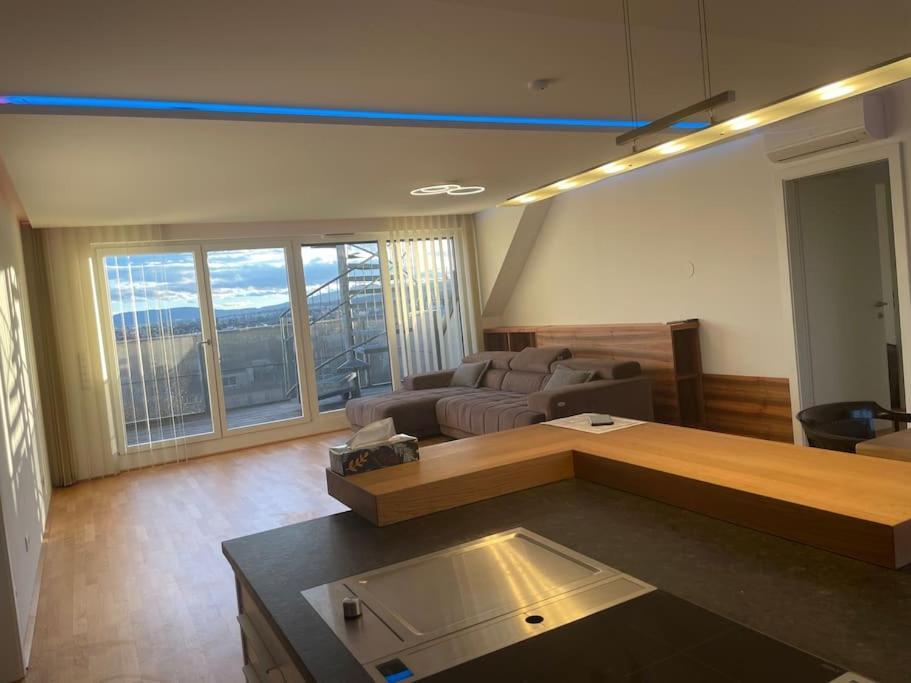 Apartmán Rooftop Terrace- Panoramablick Ueber Wien Exteriér fotografie