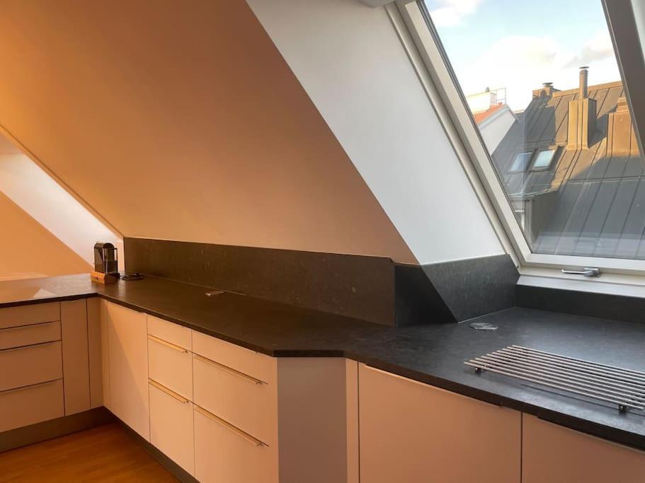 Apartmán Rooftop Terrace- Panoramablick Ueber Wien Exteriér fotografie