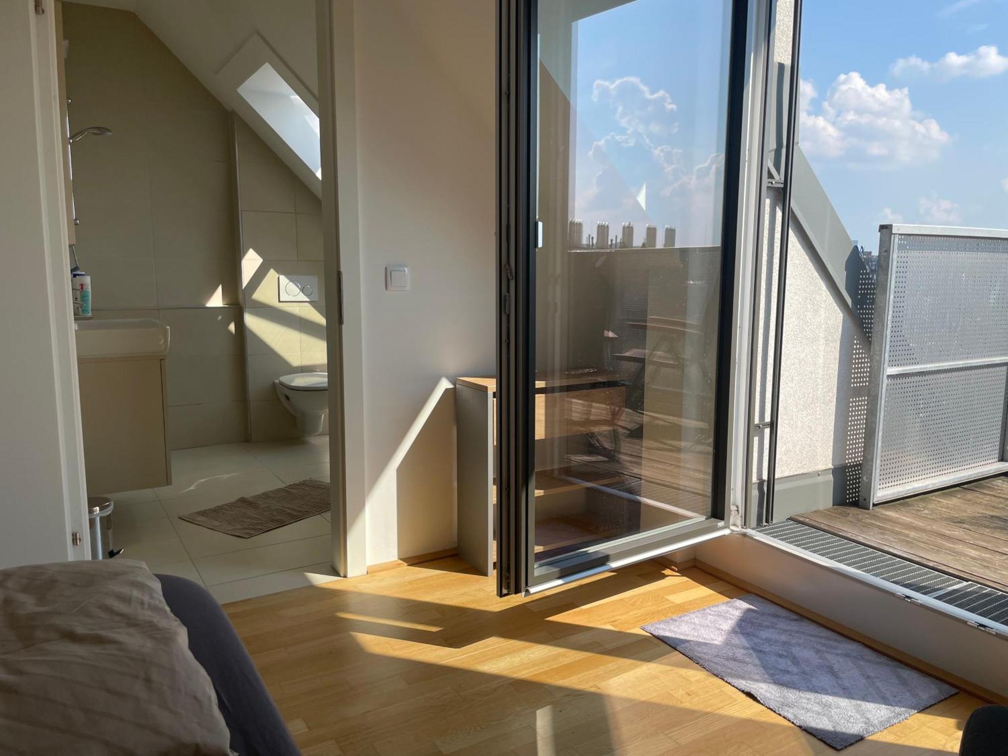 Apartmán Rooftop Terrace- Panoramablick Ueber Wien Exteriér fotografie
