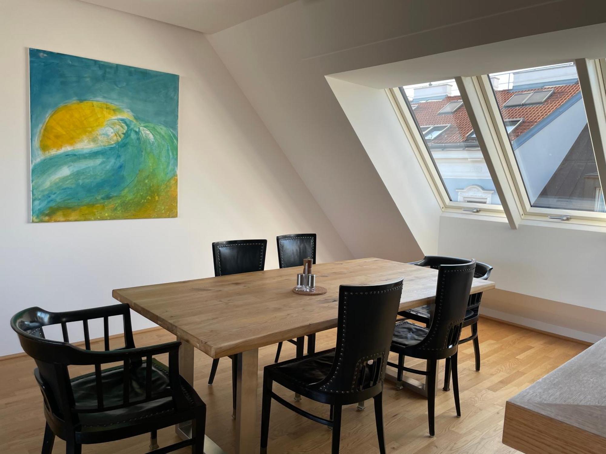 Apartmán Rooftop Terrace- Panoramablick Ueber Wien Exteriér fotografie